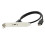 Metall-USB-E-Stecker auf USB-C-Buchse, Panel-Montagekabel, 10 1