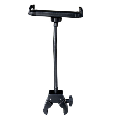 Tabletklemhouder met meerdere hoeken voor microfoonstandaards,