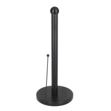 Countertop Metal Paper Towel Holder Stainless Steel-Black