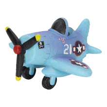 Adorno de acuario de resina con forma de avión