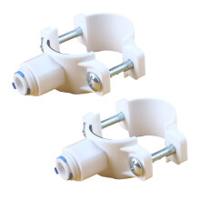Support de tuyau de Drainage de filtre Ă eau universel, 2-Blanc