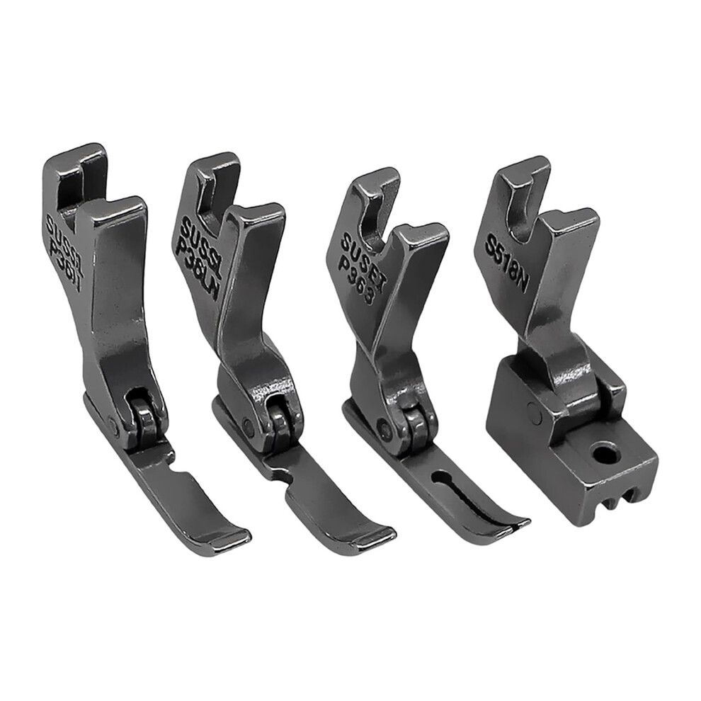 4Pieces Presser Foot Sewing Machine Foot Metal Texture Perfect 7704001187076