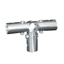 Pince de connecteur de tuyau rond robuste de 20mm,-20mm 4 voies