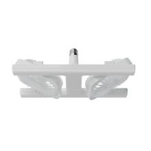 Plafonnier monté sur ventilateur luminaire E27 prise-Blanc