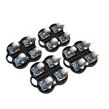 Furniture Movers with Wheel Portables 4 Wheel-black white wheel