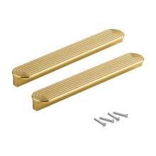 Contemporary Dresser Pulls Gold Cupboard Handles-copper 200mm