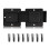 Heavy Type Metal Gate Latches Adjustable Barn Door Latches Lock 1