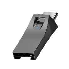 Snelle legering Type C USB A-kaartlezer ondersteunt-zwart grijs