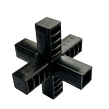 Attache de connexion de connecteur de Tube carré-20x20 6 voies