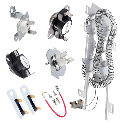WP8544771 High Efficiency Dryer Heating Element Set Enhanced