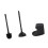 Efficient Toilet Cleaning Tool With Dense Bristles And-Black 1