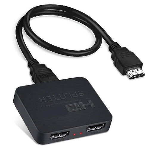 4K UHD -Compatible Splitter 2.0 1x2 HD Splitter