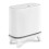 Bathroom Trash Can with Lid, Vacuum Adsorption Small Garbage Can 1