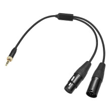 For Nanlite CB-DMX-3.5C-1/2 DMX 3.5mm Cable for Forza 60 II, 60C