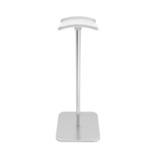 Earphone Hanger Aluminum Alloy Vertical Bracket for Headphone Silver