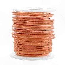 Bare Copper Wire, 99.9% Pure Soft Copper for Gardening & Electroculture, 16 Gauge / 1.3mm Diameter