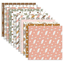 Scrapbook Paper Pad - 12Inch X 12Inch Cute Patterned Cardstock