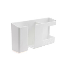 Punch Free Wall Mounted Organizer Remote Control Storage Box