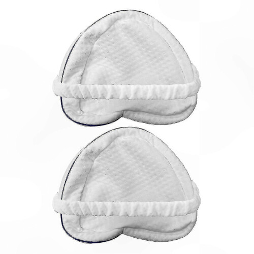 Soft Breathable Knee Pillow Covers with Zipper and Elastic Strap for Leg Support
