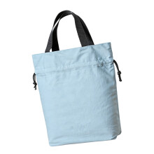 Friendly Reuse Lunch Bag Multifunctional Canvas-light blue