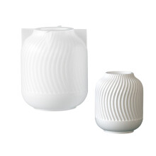 Handmade Vertical Stripe Vase Ornament Mold Ideal For-pattern 3
