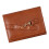 Practical Short Wallet For Women Lightweight PU Card-brown 1