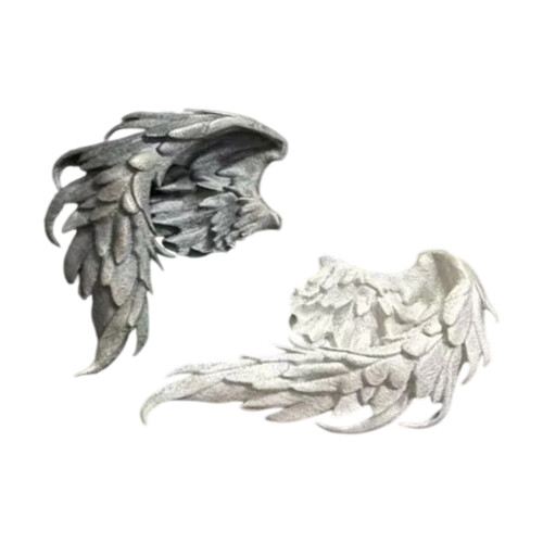 Fashionable Angel Devil Wing Earrings Unique Statement Ear Studs