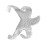 Seestern-Armband im Vintage-Stil, eiserner-Silber 1