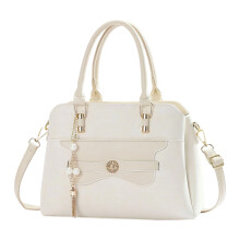 Sac Ă main en cuir PU-Ivoire (30 cm < longueur maximale < 50 cm)