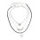 Creative Crystal Accented Star Pendant Necklace Y Shape-48 1