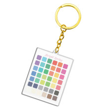 Lightweight 12G Acrylic Keychain Featuring Trendy Seasonal-2