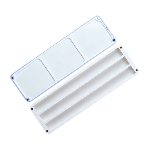 Draagbare stapelbare aquarelbak Magnetische plastic-Lavendel