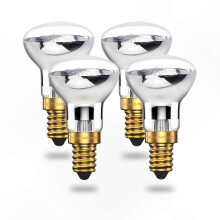 Warm White E14 R39 Reflector Bulb 25W Small Edison Screw Spotlight for Lava Lamps (Pack of 4)