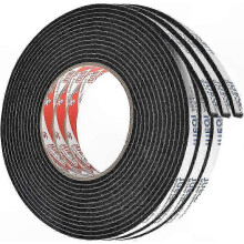 3-Pack Foam Tape, Double-Sided Sponge Tape, 3mm x 10mm x 10m, Heavy-Duty Waterproof Adhesive Tape for Indoor and Outdoor Use, Weatherproof Seal for Wi