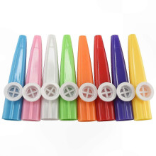 24-Pack Plastic Kazoos in 8 Vibrant Colors, Fun Musical Instrument for Guitar, Ukulele, and Violin Enthusiasts