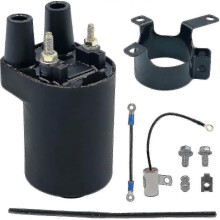 166-0820 Ignition Coil For Onan 166-0648 166-0772 166-0804 541-0522 Engine He166-0761 He541-0522 Generator, Fits Onan Points Models Bf B43 B48 Nhc Cck