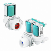 Replacement Washer Water Valve Set for Cold and Hot Sides, Compatible with DC62-30312J & DC62-30314K Models