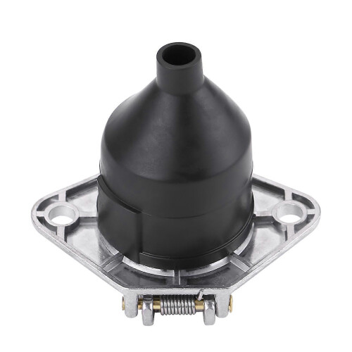 Universal 24V 7-Pin Trailer Plug 7-Pole Wiring Connector Adapter Socket