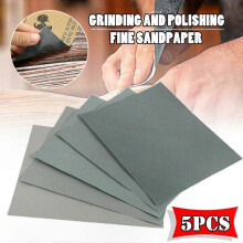 5x Mixed Grit Sandpaper Sheets 2000-7000 Wet Dry Wood Edition 0816