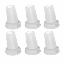 6-Pack Silicone Bite Valve Replacement for Water Bottles, Durable Moutiece for Hydration Bottles