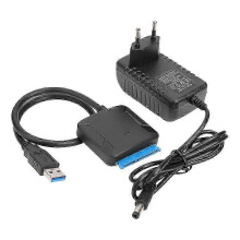 USB to Sata Data Cable, 2.5/3.5 Inch USB3.0 Easy Drive Cable Sata Hard Disk Adapter Cable SZRH A-S