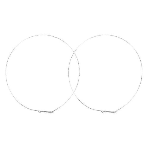Steel Wire Door Boot Seal Ring for Washing Machine 2 Pack