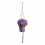 Hanging Planter Bag with Iron Ring, 90cm - Durable Hemp Material for Plants 1