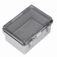 Transparent Cover Electrical Junction Box IP67 ABS Plastic Connection Enclosure for Power and Satellite Supply Solutions