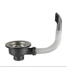 1½" Overflow Sink Strainer Set 114mm Stainless Steel Kitchen Waste