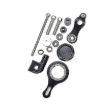 Damper Bracket Steering Damper Bracket Mount Kit Motorcycle Steering Damper Stabilizer Mounting Bracket Replacement for YAMAHA YZF R6 2006-2