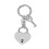 Charmes de sac de cadenas de coeur, accessoires de-Argent 1