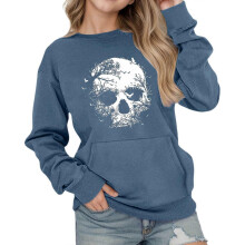 Girls Casual Oversized Pullover Hoodie With Pocket Long Sleeve Cute Drop Shoulder Design Sweatshirt For Teen Girls