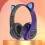 Karymi B39 Bluetooth Ear Headset with LED Flashing – Cute Wireless Earbud, Compatible with iOS/Android 1