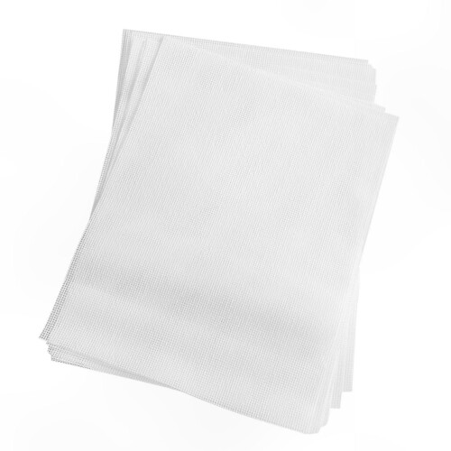 10-Pack Non-Stick Silicone Sheets for Dehydrators, 37x29cm Mesh Drying Trays